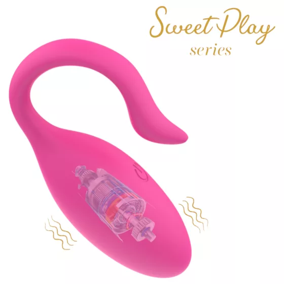 Sweet Play - vibrační vajíčko s aplikací - růžové