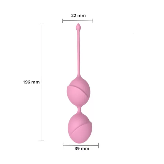Erospace Sweet Play - duo gejšiných kuliček (růžové)