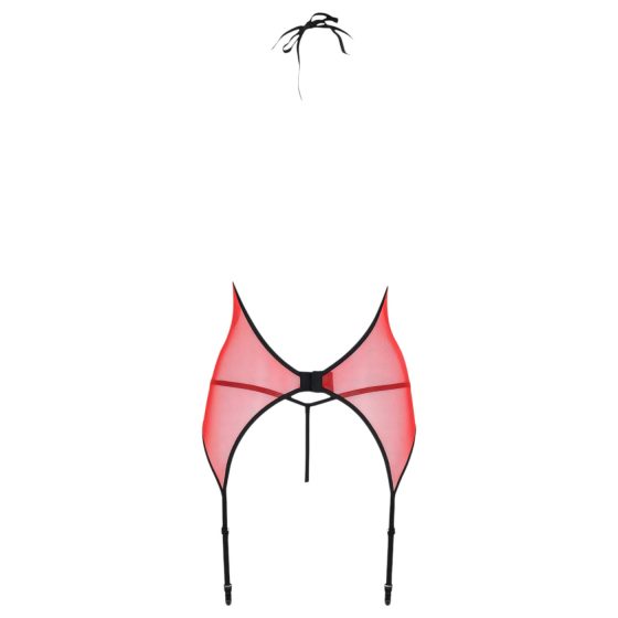 Vášeň Pivoňka - top a tanga (červená)