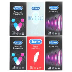 Durex Premium - extra potěšení kondomy balení (6x10 ks)