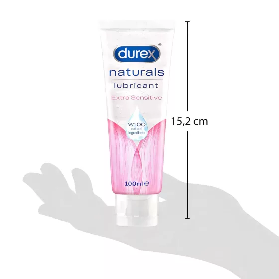 Durex Naturals - extra citlivý lubrikační gel (100 ml)