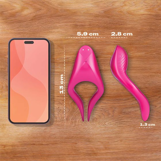 Durex Tease & Ride - stimulátor erotických zón (růžový)
