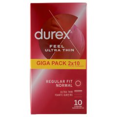   Durex Feel Ultra Thin – ultra realistický kondom (2x10 ks)