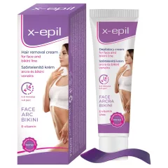   X-Epil - depilační krém na obličej a oblast bikin - 40 ml