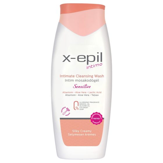 X-Epil Intimo Sensitive - intim mycí gel - 400 ml