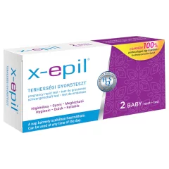 X-Epil - těhotenský rychlotest - 2 kusy
