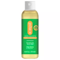 X-Epil - masážní olej - citrónová tráva - 250 ml