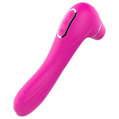   WEJOY Allen - akumulátorový vaginální a klitoriální vibrátor (růžový)