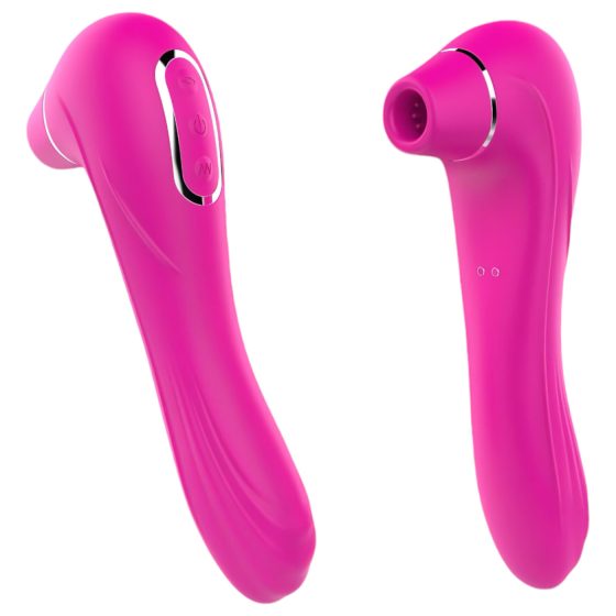 WEJOY Allen - akumulátorový vaginální a klitoriální vibrátor (růžový)