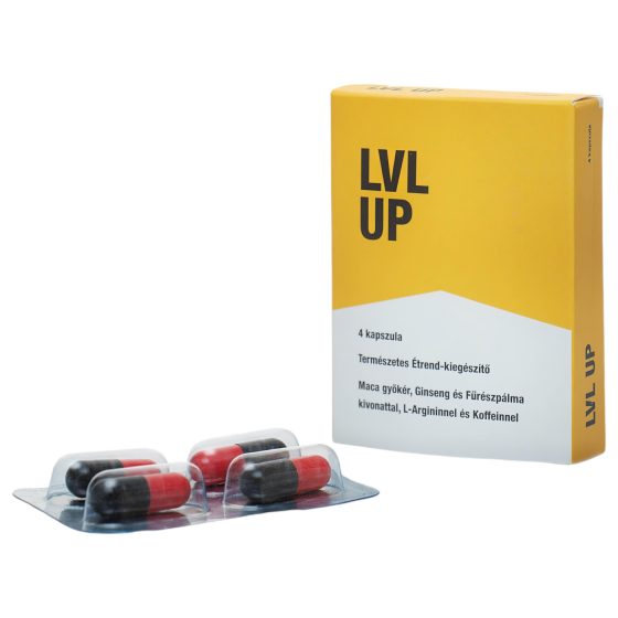 LVL UP - přírodní doplněk stravy pro muže (4 ks)