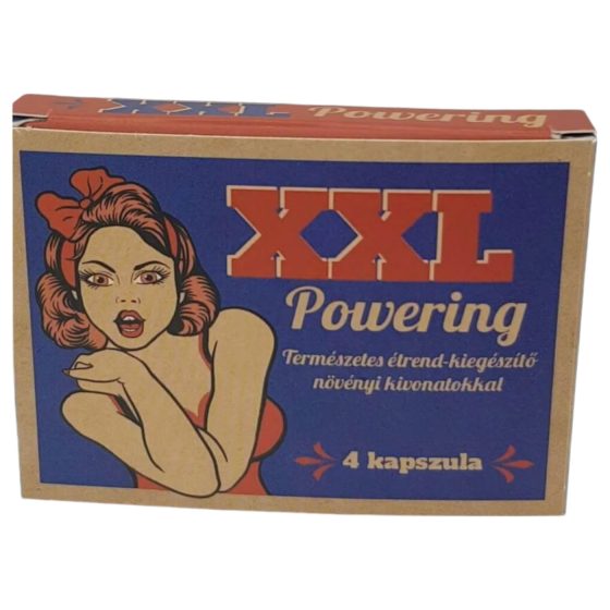 XXL Powering - přírodní doplněk stravy pro muže (4 ks)
