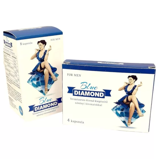Blue Diamond - doplněk stravy pro muže - přírodní - 8 tablet