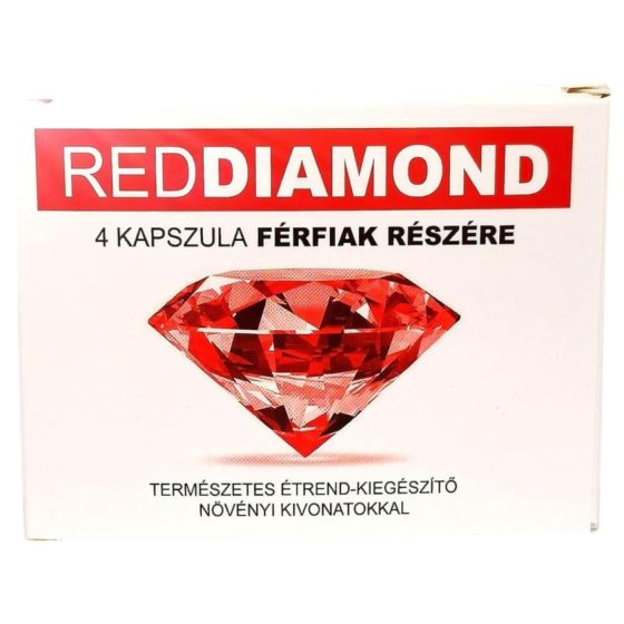 Red Diamond - přírodní doplněk stravy pro muže (4 ks)