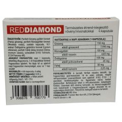 Red Diamond - přírodní doplněk stravy pro muže (4 ks)