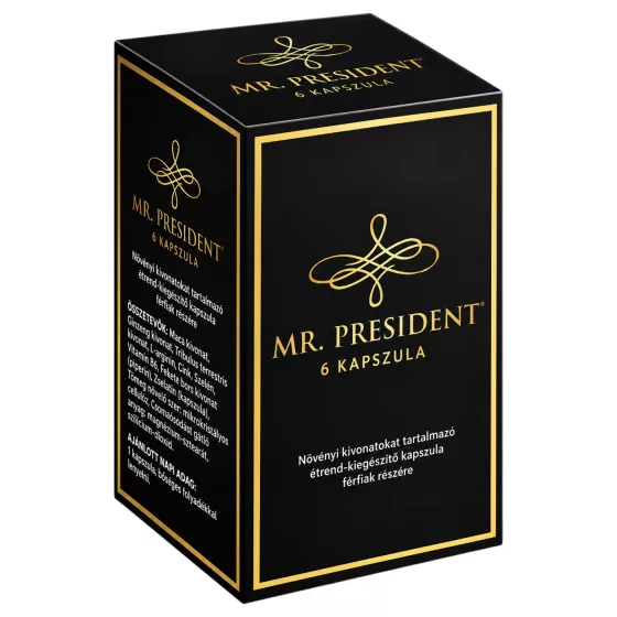 Mr. President - doplněk stravy pro muže - silné kapsle - 8 ks