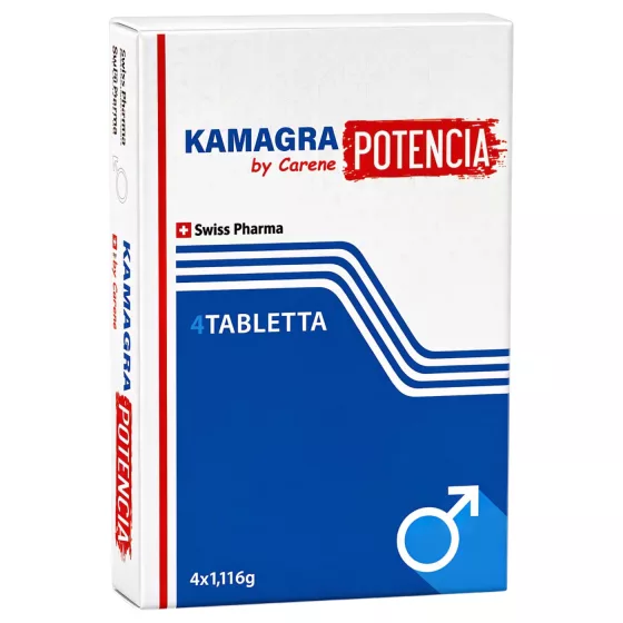 Kamagra by Carene Potencia - doplněk stravy pro muže - 4 tablety