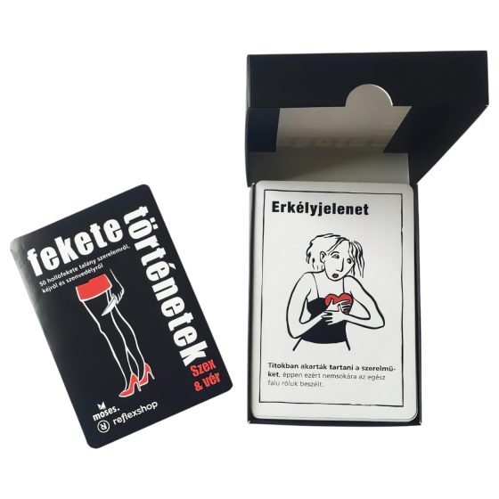 Černé příběhy - desková hra - maďarsky