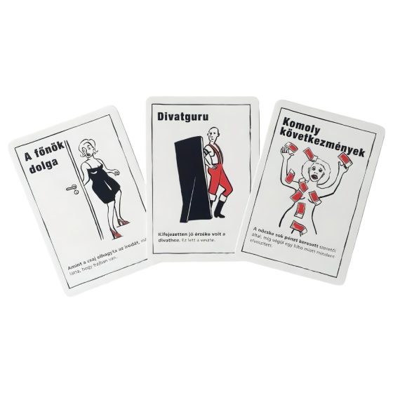 Černé příběhy - desková hra - maďarsky