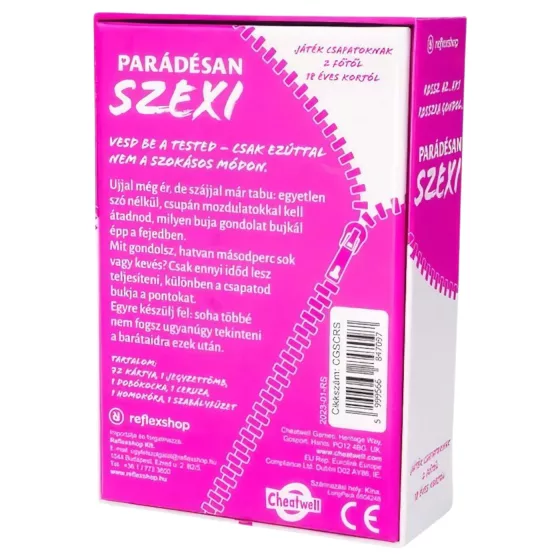 Nádherně sexy - erotická hra pro páry