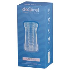   Desirel Vertigo – masturbátor s žebrovaným vnitřkem (průhledný)