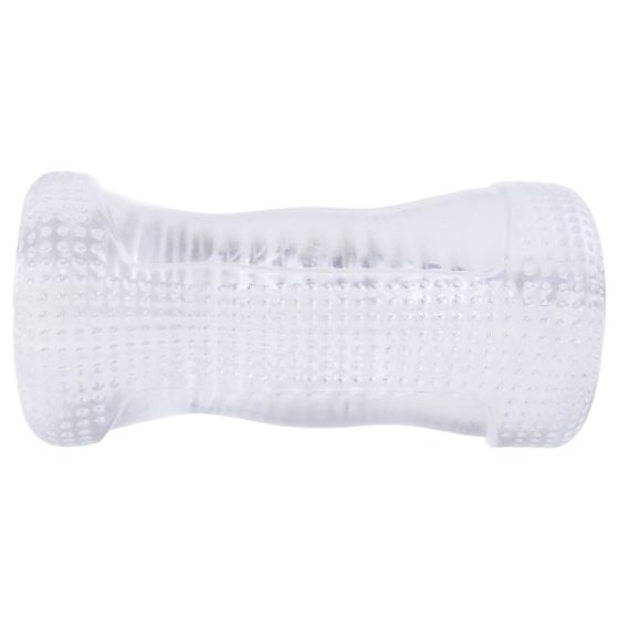 Desirel Vertigo - masturbátor s žebrovaným vnitřkem (průhledný)