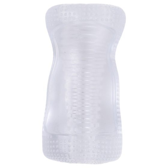 Desirel Vertigo - masturbátor s žebrovaným vnitřkem (průhledný)