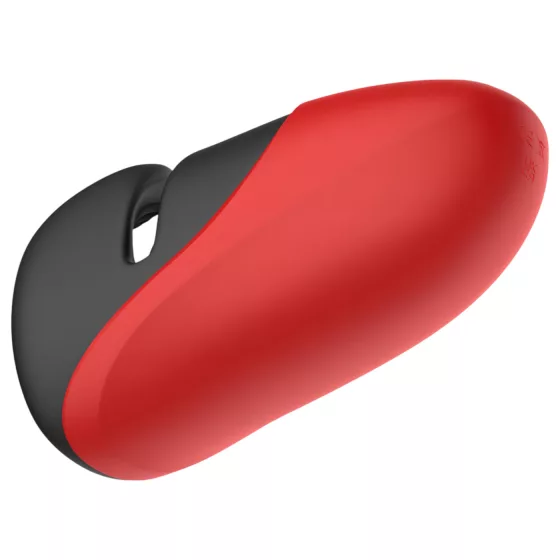 Lena - vibrační svěrací masturbátor (červený)