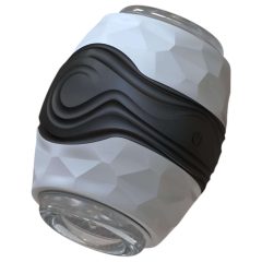 Desirel Grip Master - šedý stlačovací masturbátor
