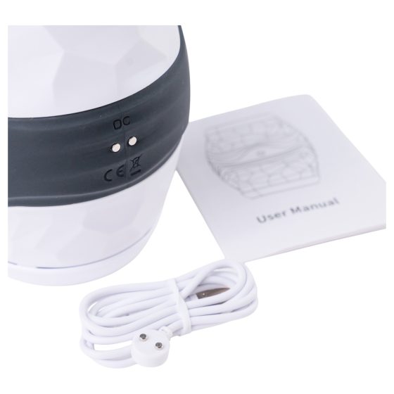 Desirel Grip Master - masturbátor s úzkým stiskem - šedý