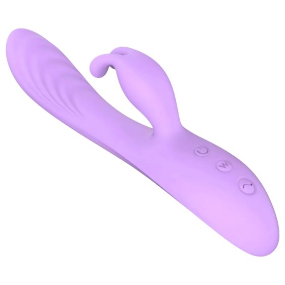 Desirel Hop & Buzz Bunny - králičí vibrátor s raménkem na klitoris (růžový)