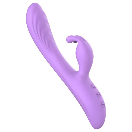 Desirel Hop & Buzz Bunny - králičí vibrátor s raménkem na klitoris (růžový)