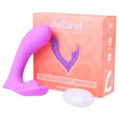Desirel Insider - vibrátor na G-bod a prostatu - fialový