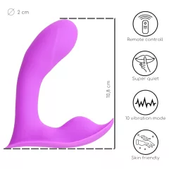 Desirel Insider - vibrátor na G-bod a prostatu - fialový