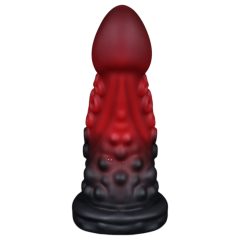 OgazR - chobotničkové dildo - 19 cm (červené)