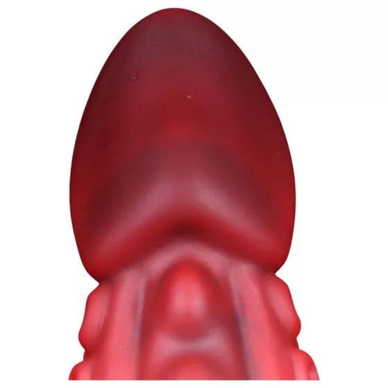 OgazR - chobotnicové dildo - 19 cm - červené