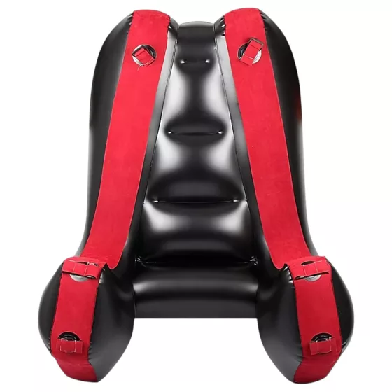 Desirel Magic Pillow - nafukovací pohovka na sexuální polohy (červená)