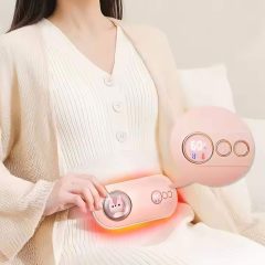 EMS - Masážní pás na menstruaci (bílý)
