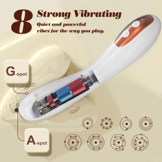 IntiGlow - LED G-bod stimulátor pro omlazení pochvy (bílý)