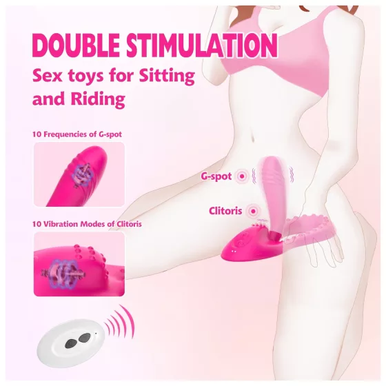 Mroow - flexibilní polštářový vibrátor (růžový)