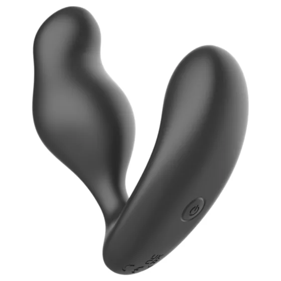 Mroow - prostatický vibrátor s dálkovým ovládáním (černý)