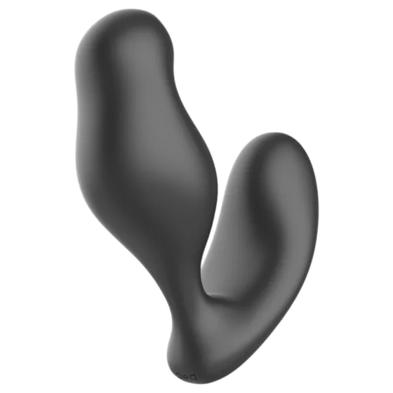 Mroow - prostatický vibrátor s dálkovým ovládáním (černý)