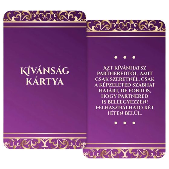 Hra smyslů - erotická společenská hra pro dospělé