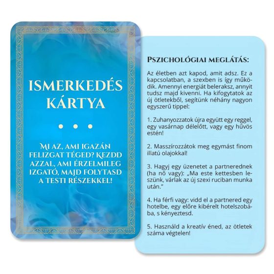 Hra smyslů - erotická společenská hra pro dospělé