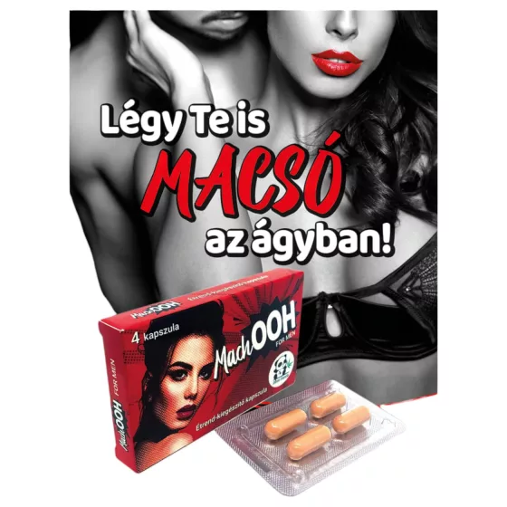 MachOOH - doplněk stravy pro muže - kapsle - 4 ks