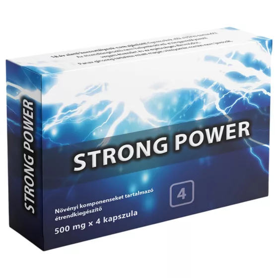 Strong Power Plus - doplněk stravy pro muže - kapsle - 4 ks
