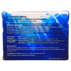   Strong Power Plus - doplněk stravy pro muže - kapsle - 4 ks