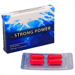   Strong Power Plus - doplněk stravy pro muže - kapsle - 4 ks