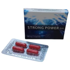   Strong Power Plus - doplněk stravy pro muže - kapsle - 4 ks