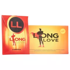   Long Love - kapsle na oddálení ejakulace - doplněk stravy - 4 ks