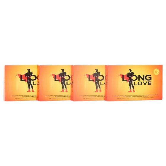 Long Love - kapsle na oddálení ejakulace - doplněk stravy - 4 ks